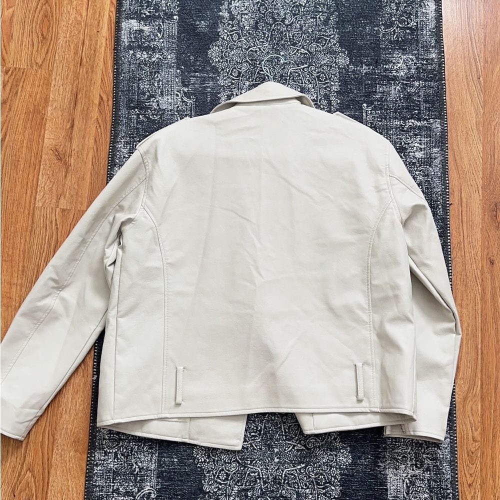 Faux Leather Jacket - Picture 4 of 4